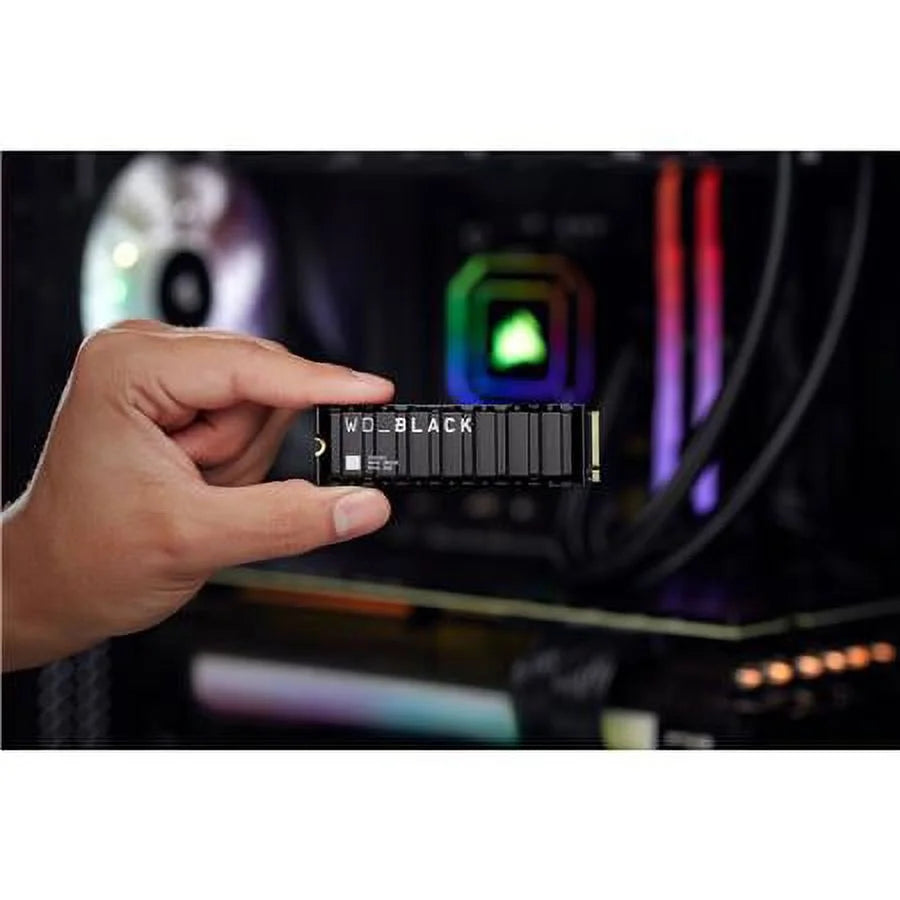 _BLACK SN850X 2TB NVMe PCIe 4.0 x4 M.2 Internal Gaming SSD with Heatsink