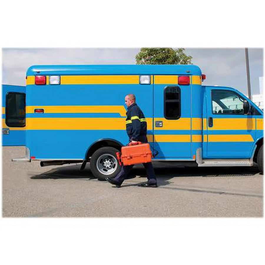 1460EMS Case with EMS Organizer/Divider Set, Orange